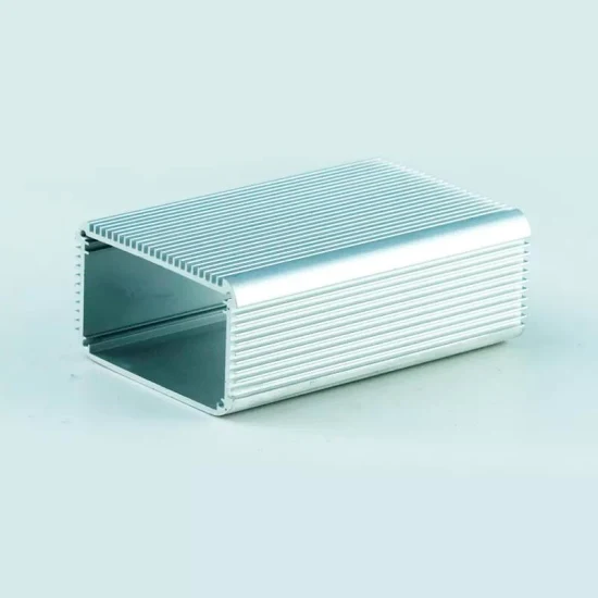 Cajas al por mayor personalizadas Caja de electrónica Caja de aluminio negro Perfil de caja de extrusión Carcasa de caja de carcasa eléctrica